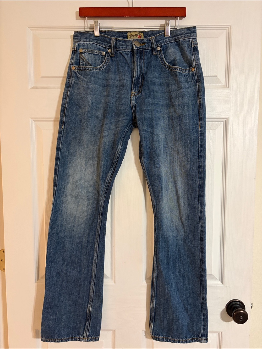 Wrangler 20X No. 42 Vintage Bootcut Jeans - River Denim